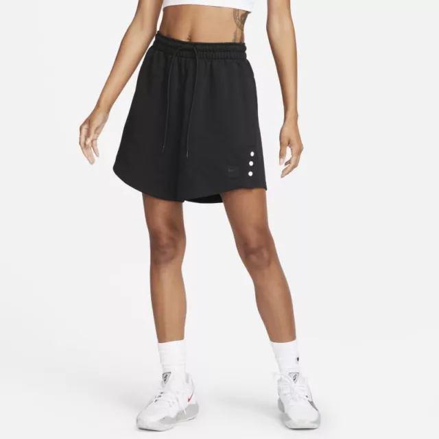 New NIKE Dri-Fit Swoosh Fly Women's Basketball Shorts Black Size XS S M L $58