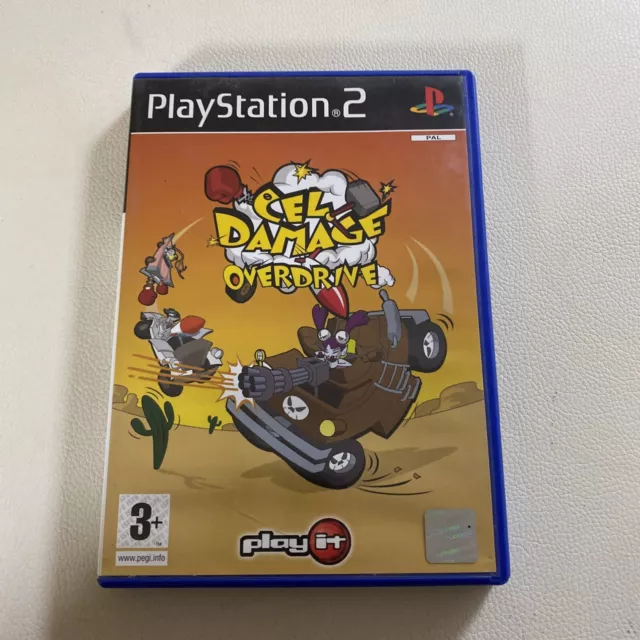 Cel Damage Overdrive Sony Ps2 Playstation 2 Pal Ita Italiano Originale Completo