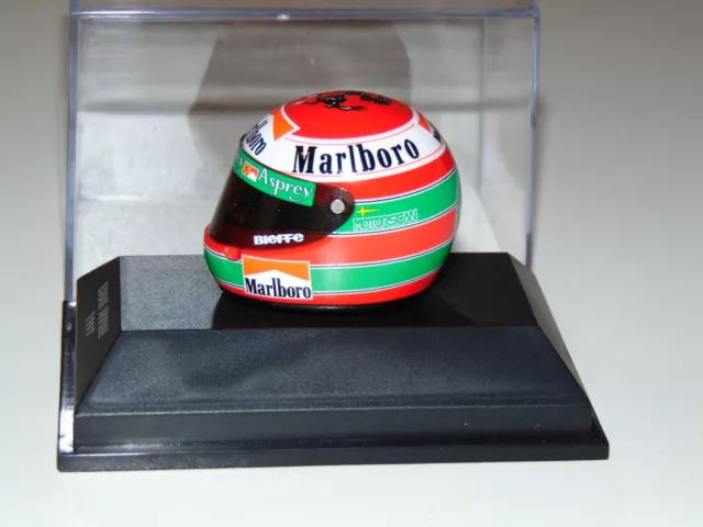 Helmet  Irvine Ferrari 1997 - F1 1/8 True Scale / Spark - minichamps