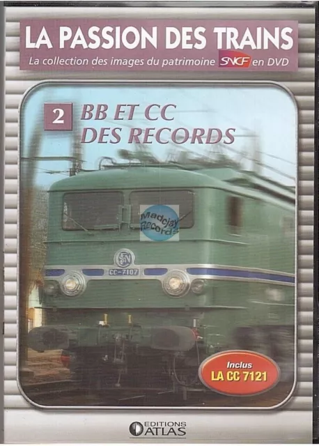 DVD sncf LA PASSION DES TRAINS vol 02 - bb et cc des records