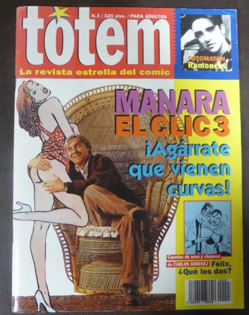 COMIC TOTEM nº3 New comic Manara Gimenez TBO (D)