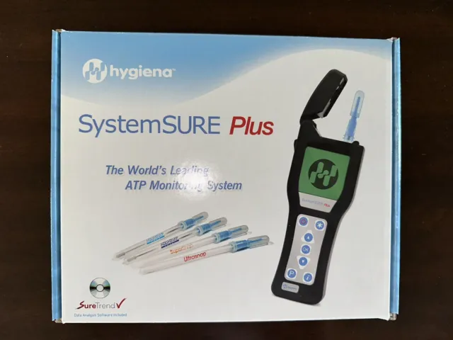 Hygiena SystemSURE PLUS Measurement System Luminometer Durable ATP Meter