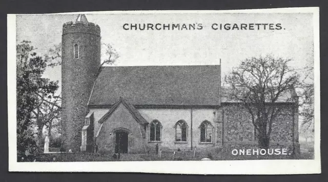 Churchman - East Suffolk Churches (Black) - #34 Onehouse