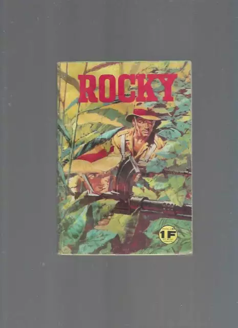 Petit Format . Rocky N°45 . Edi-Europ . 1966 . Guerre .