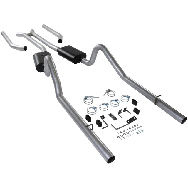Flowmaster American Thunder Header-Back Exhaust System H-Pipe Fits Dodge B-Body