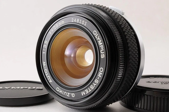 【NEAR MINT+】OLYMPUS OM SYSTEM G.ZUIKO AUTO W 28mm F/3.5 MF Wide Angle Lens...