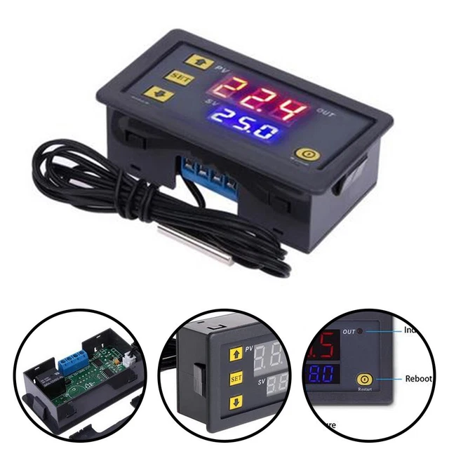 Prevenire incidenti con allarme alta temperatura W3230 regolatore di temperatura