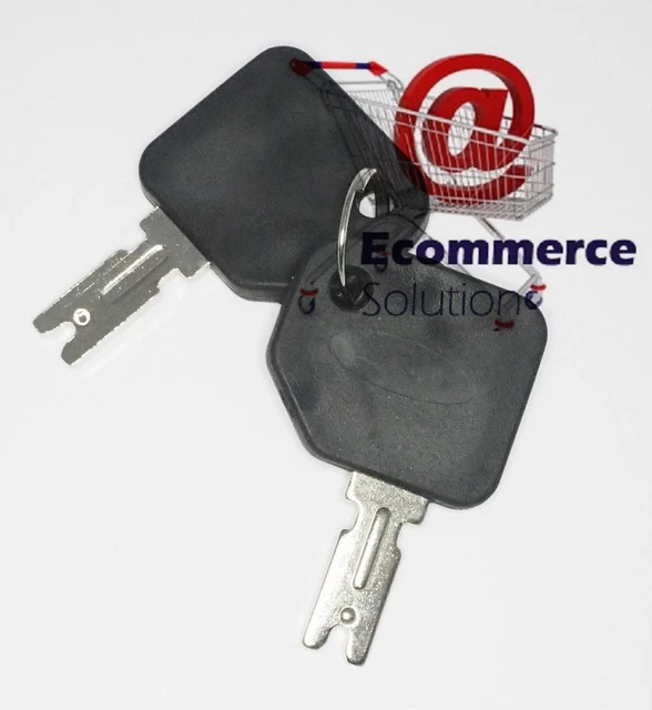 Clé Engin Chantier Clé De Contact Universelle Pour Tracteur - Compatible Fendt, CLAAS, John Deere - Remplacement Serrure Bosch Clé D'allumage Tracteur