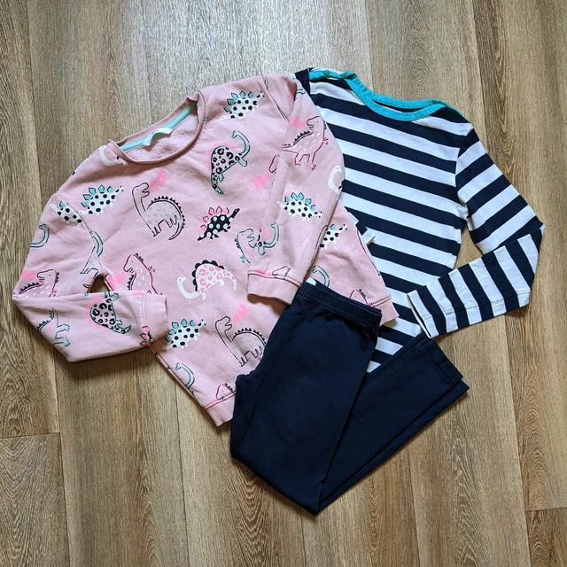 Girls Clothes Bundle Outfit M&S 6-7 Years Dinosaurs Jumper