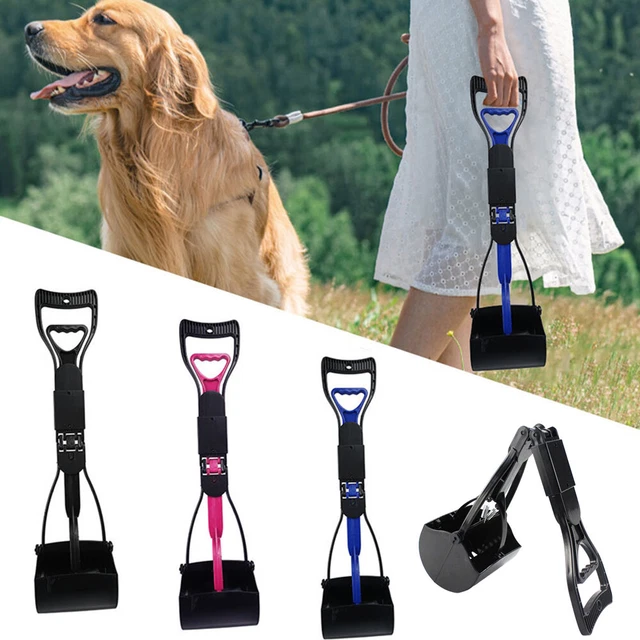 Palas de limpieza plegables Pet Dog Pooper Scooper recogida de mascotas