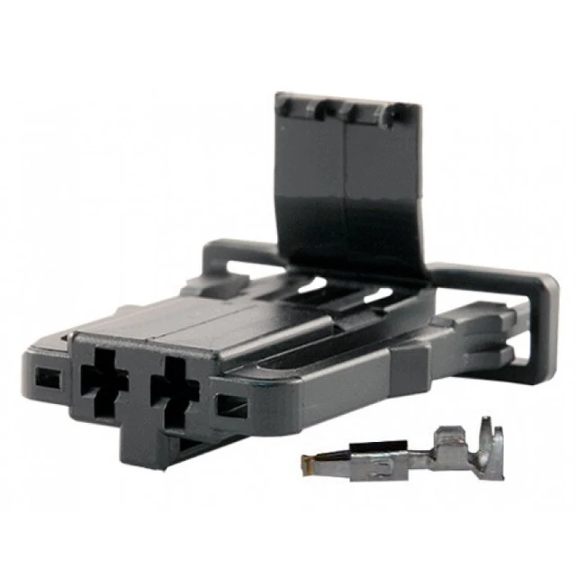 5 Connecteurs électriques Auto 2 Broches 3,5 Mm Femelle - Compatible VW, SEAT, SKODA - Réf. 1j0 973 722