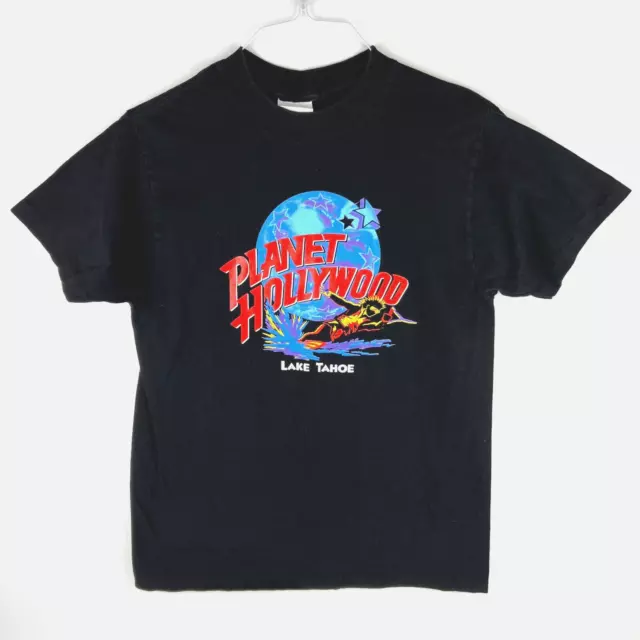 Vintage Planet Hollywood Lake Tahoe T Shirt 1990s Single Stitch Adult Size Med