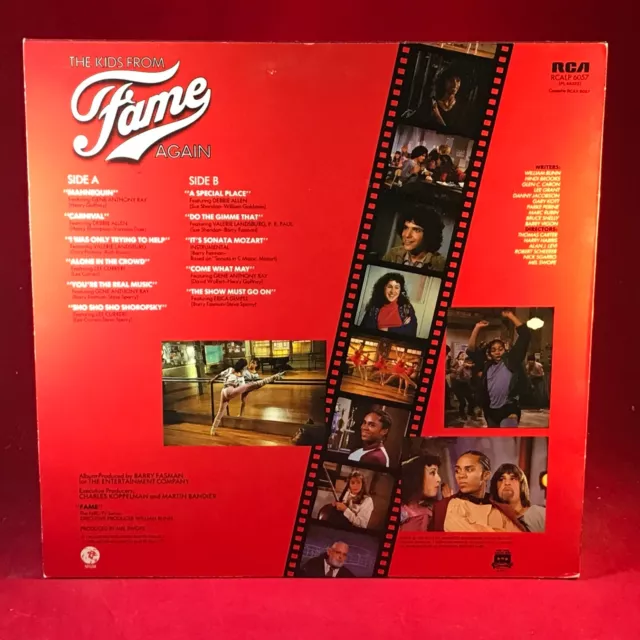 ORIGINAL SOUNDTRACK The Kids From Fame Again 1982 UK vinyl LP bbc TV Mannequin 2