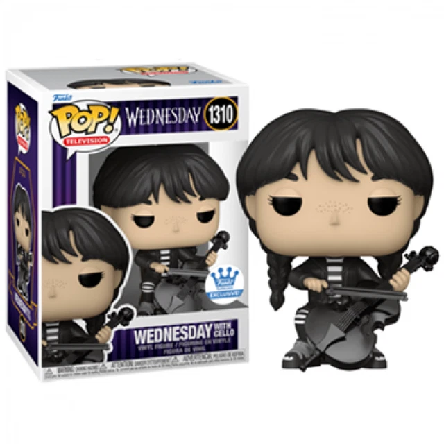 Funko Pop! Wednesday Addams with Cello #1310 Vinyl Bobble-Head Figure