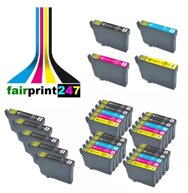 Cartuchos para Epson Sustituido 604 604XL Compatible No Original XXL-FÜLLMENGE