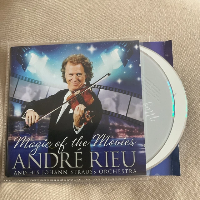 ANDRE RIEU Magic Of The Movies Original CD DVD Album Inserts andre-rieu-magic-of-the-movies-original-cd-dvd-album-inserts
