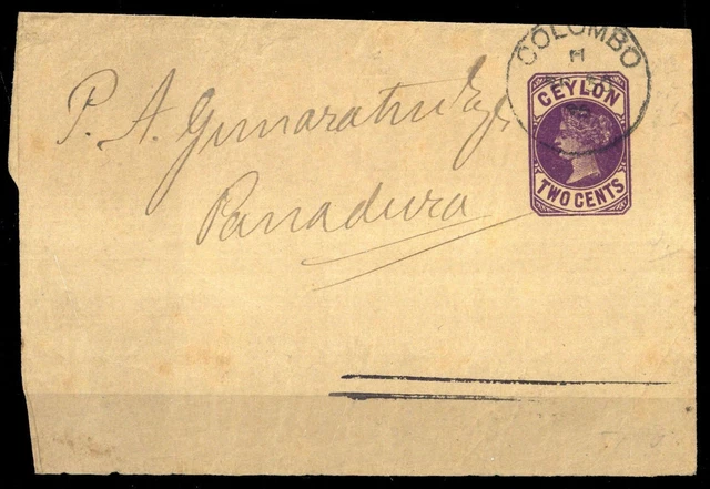 1895, Ceylon, S 3, Brief - 2805174