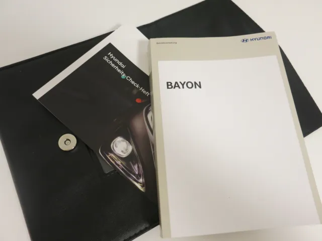 Betriebsanleitung HYUNDAI BAYON 11.2022 Bordmappe