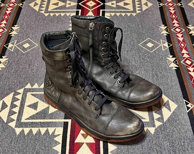 Diesel men's tatradium basket butch zippy boots clearance