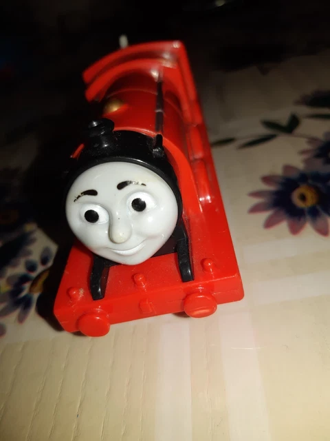 THOMAS FRIENDS FIGURA Ferrovia in legno TRENO Rara Annie Clarabel