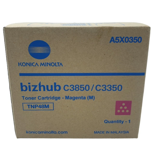 Toner magenta Konica Minolta TNP48M original main image 1