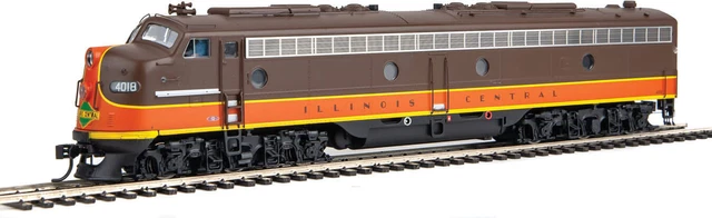 WalthersProto HO Illinois Central #4018 #4023 EMD E8A-A Set Standard DC Locom...