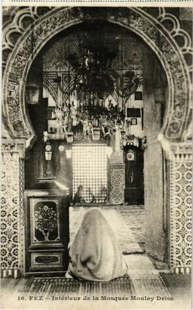 CPA AK Fez - Interior of the Mosque Moulay Driss MOROC (963491)
