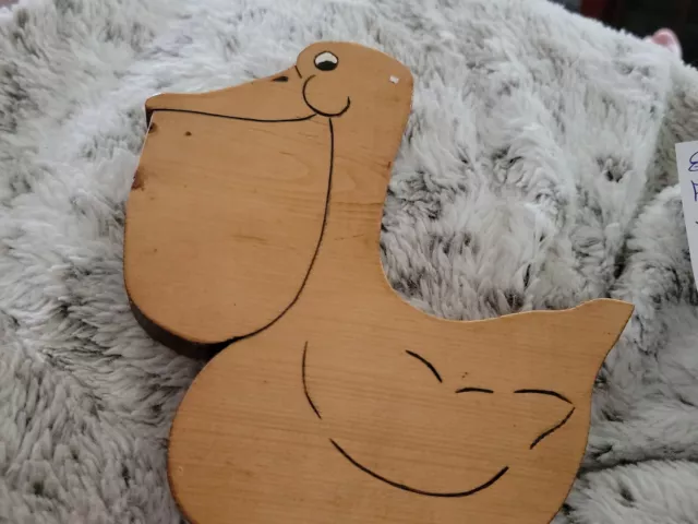 Duck Cut Out, Wood Plaque Sign, Home Decor