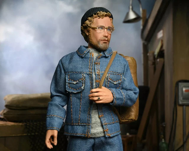 Action Figure NECA Lo Squalo (Jaws) - Matt Hooper In Gabbia, 20 Cm, PVC, Confezione Originale