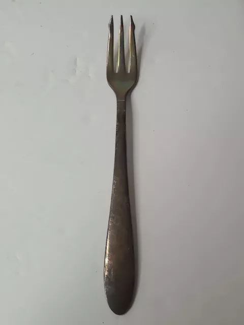 Antique Vintage Union Pacific Railroad U.P.R.R. Silver Plate Cocktail Fork