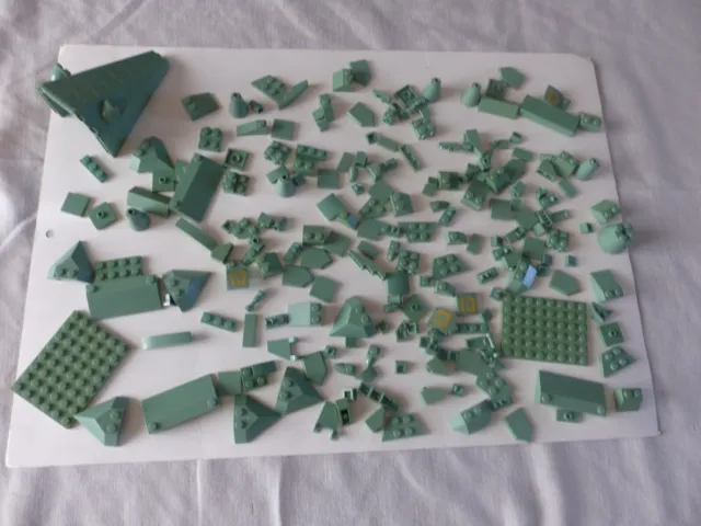 Lego : lot de pièces vert pale pour Harry Potter et autre