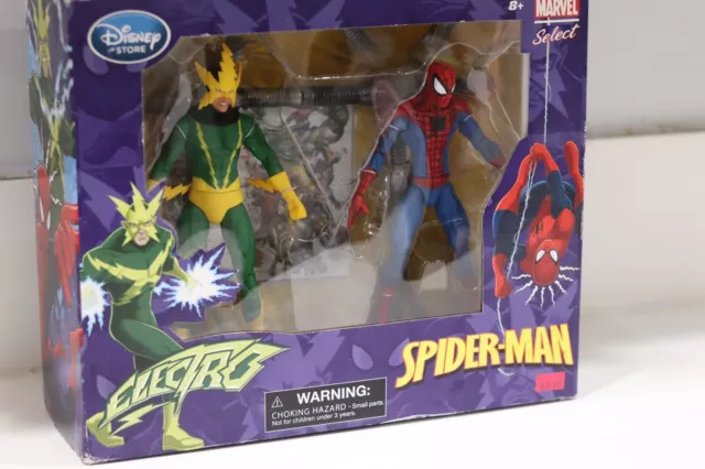 Marvel Select Spiderman vs Electro Disney Store Edition