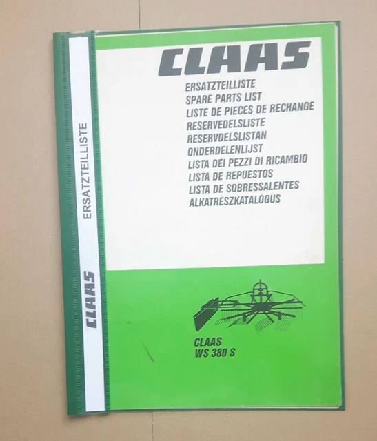 Claas Protector Mähdrescher Ersatzteilliste Ersatzteilkatalog 1969