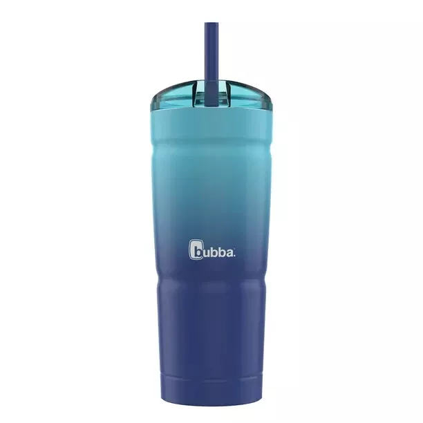 bubba Envy S Insulated Stainless Steel Tumbler with Straw, 24 Oz., Ombre