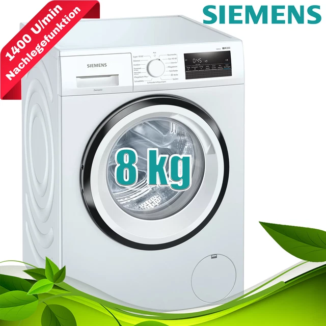 Siemens Iq 300 Waschmaschine Tür öffnet Nicht SIEMENS IQ300 WASCHMASCHINE 8 kg AquaStop 1400 U/min iQdrive Inverter