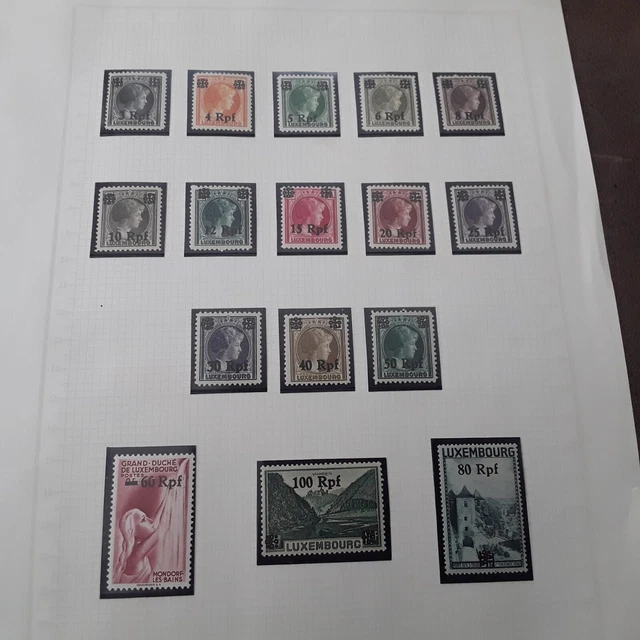 D. Reich / Besatzung - Luxemburg Nr. 17 - 32 