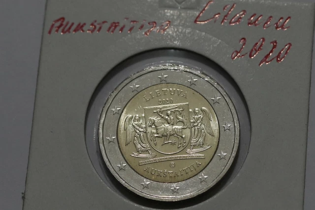 Lithuania 2 euro coin 2020 Aukštaitija B46 #K572