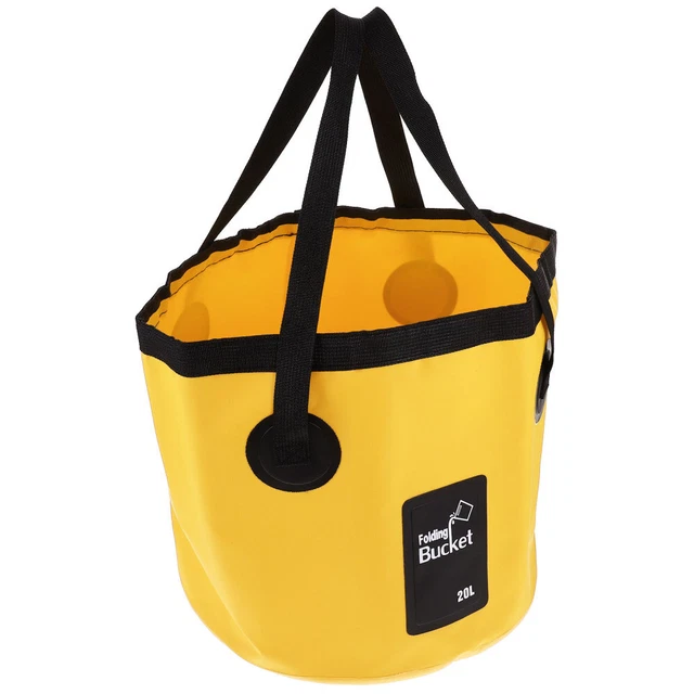 Seau Pliable Amélioré – Seau à Eau Pliable Avec Poignée Robuste Pour La