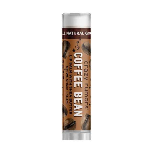 Verrückte Rumors Kaffeebohne Lippenbalsam mit Sheabutter