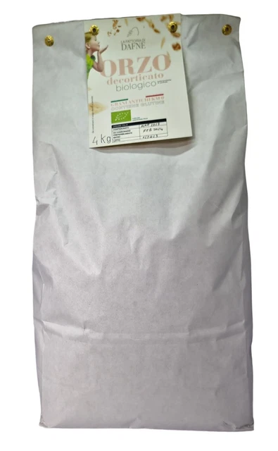 Orzo Decorticato Bio Pack 1 Confezione Da 4Kg