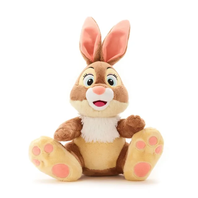 Disney Miss. Bunny Soft Toy Bambi Cute Brown Fluffy Plush Easter Rabbit 32cm/13”
