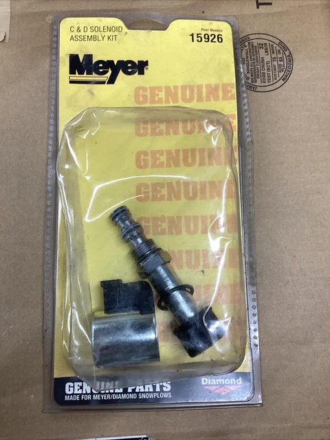 Meyers Snow Plow A&B Solenoid Assembly Kit #15925 New In Package