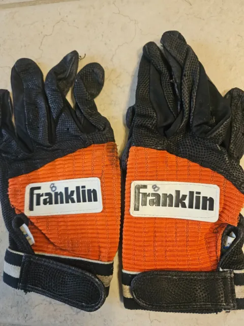 1994 Cal Ripken Jr. Mlb Game Used Batting Gloves W/Signed Loa Autograph From Cal