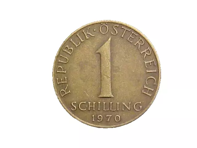 1970 Austria 1 Schilling KM# 2886 - Very Nice Circ Collector Coin!- c4839xux