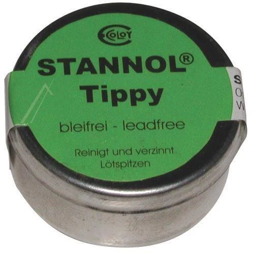 TANNOL Tippy Lead-free Cleaner and Tinner for Soldering Iron Tips