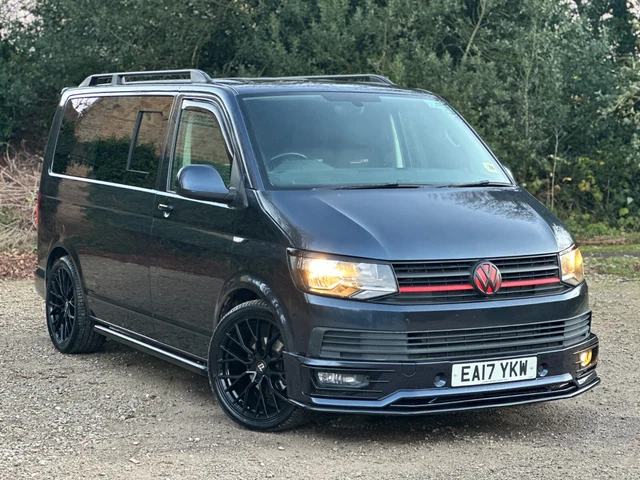 2017 VW Volkswagen T6 Transporter Highline 150BHP Diesel Kombi SWB NO VAT BLUE