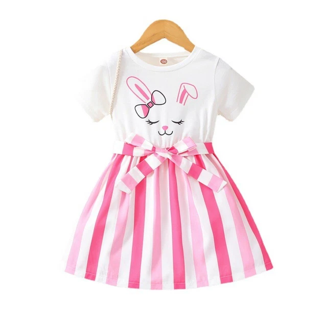 Fashion Toddler Kids Baby Girls Clothes T-shirt Tops+Shorts Skirts Outfits Set