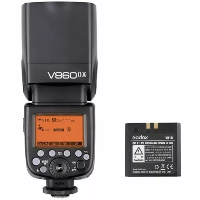 Godox V860IIS Master Flash E-Ttl pour Sony