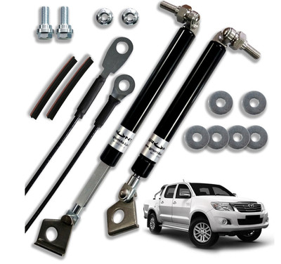 GRUNT 4X4 TAILGATE STRUT KIT SLOW DOWN EASY UP for a Toyota Hilux 2005-2015 SR5