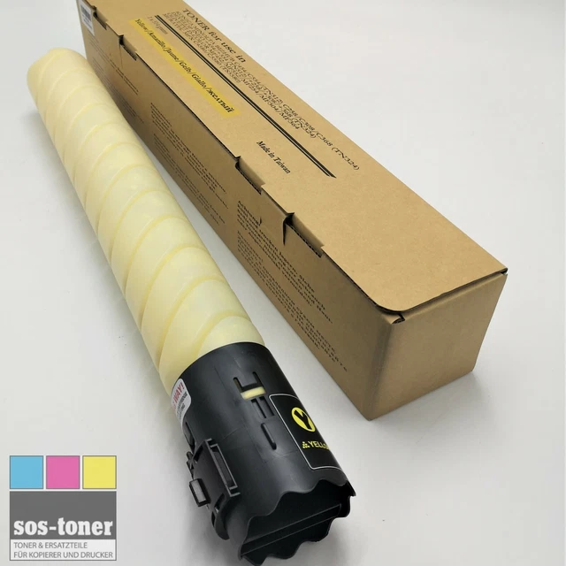 Toner Yellow für Olivetti d-Color MF-254, 364, 452, 552, kompatibel